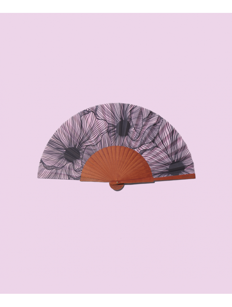 A FAN OF Chic Bloom fan Ροζ Βεντάλια