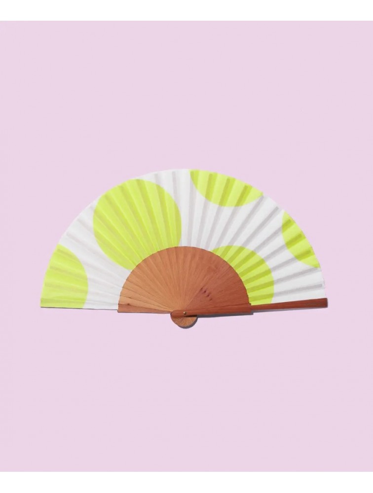 A FAN OF Fluo Dots fan Εμπριμέ Βεντάλια