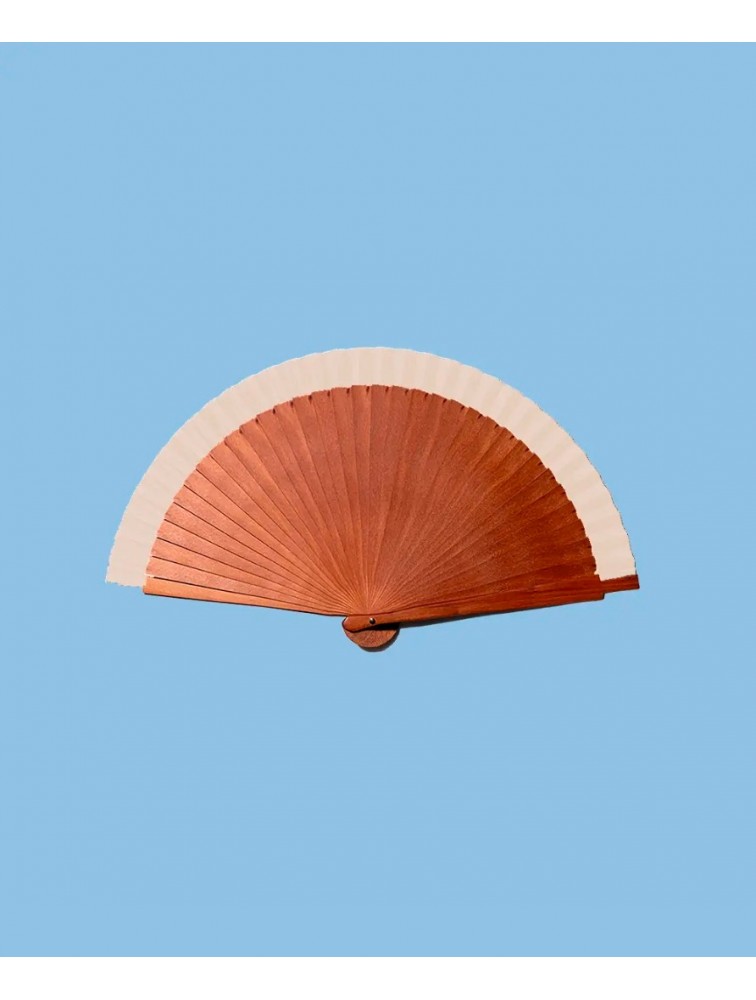 A FAN OF Plain Beige Μπεζ Βενταλιά