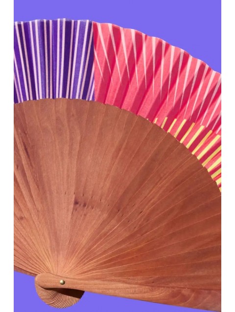 A FAN OF Sunglow Printed Fan
