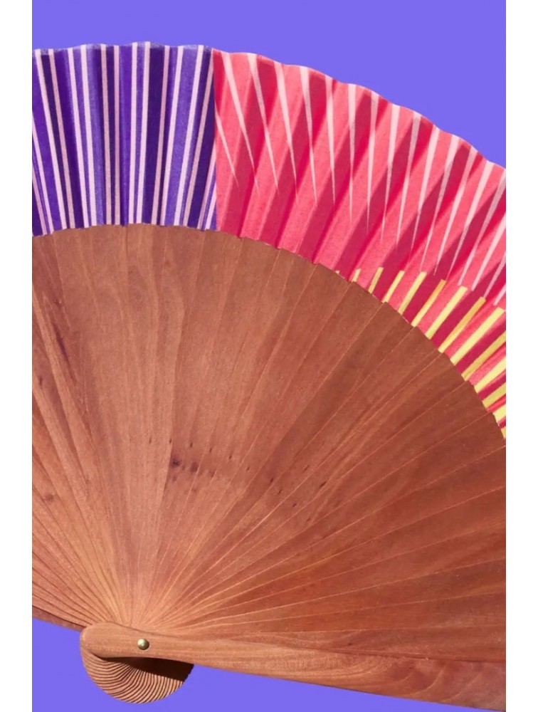 A FAN OF Sunglow Printed Fan
