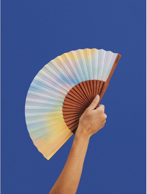 A FAN OF Aurora Skies Printed
