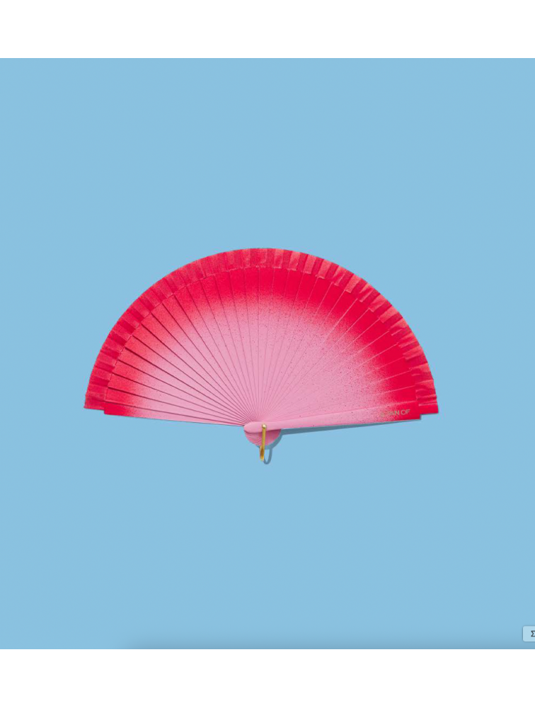 A FAN OF Cotton Candy Mini Fuschia Φούξια Βεντάλια