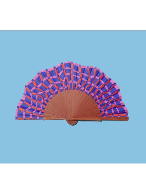 A FAN OF Fluid Shapes Printed 
