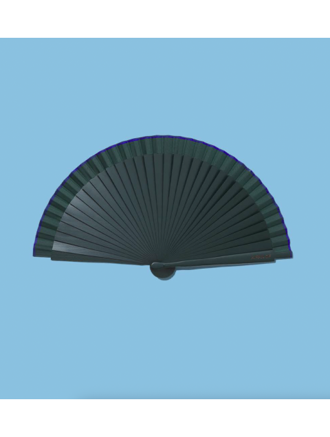 A FAN OF Emerald Breeze Dark Green 