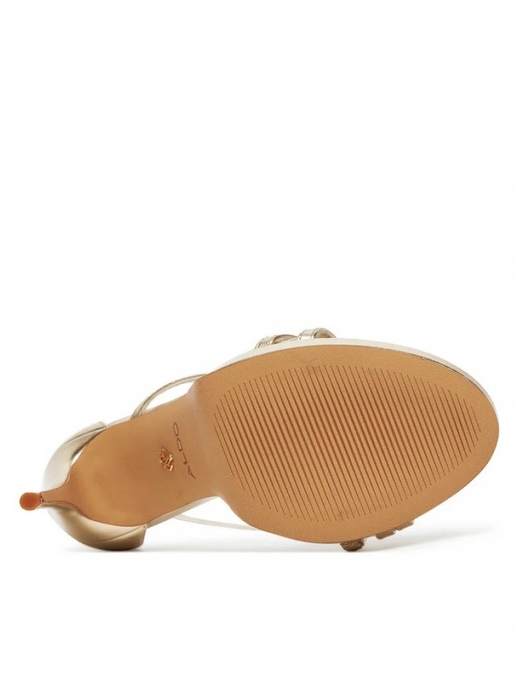 ALDO ODELLA Gold Women's Sandals With Straps