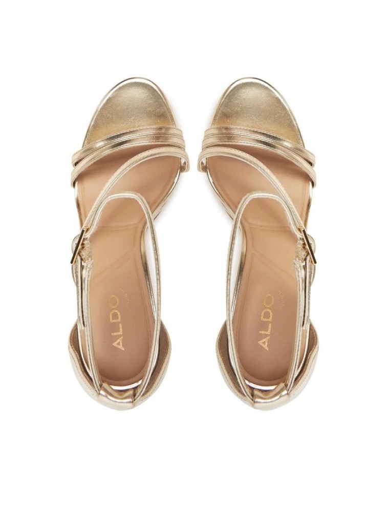 ALDO ODELLA Gold Women's Sandals With Straps