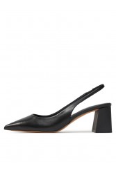 ALDO ULIANA Μαύρη Γυναικεία Slingback Γόβα
