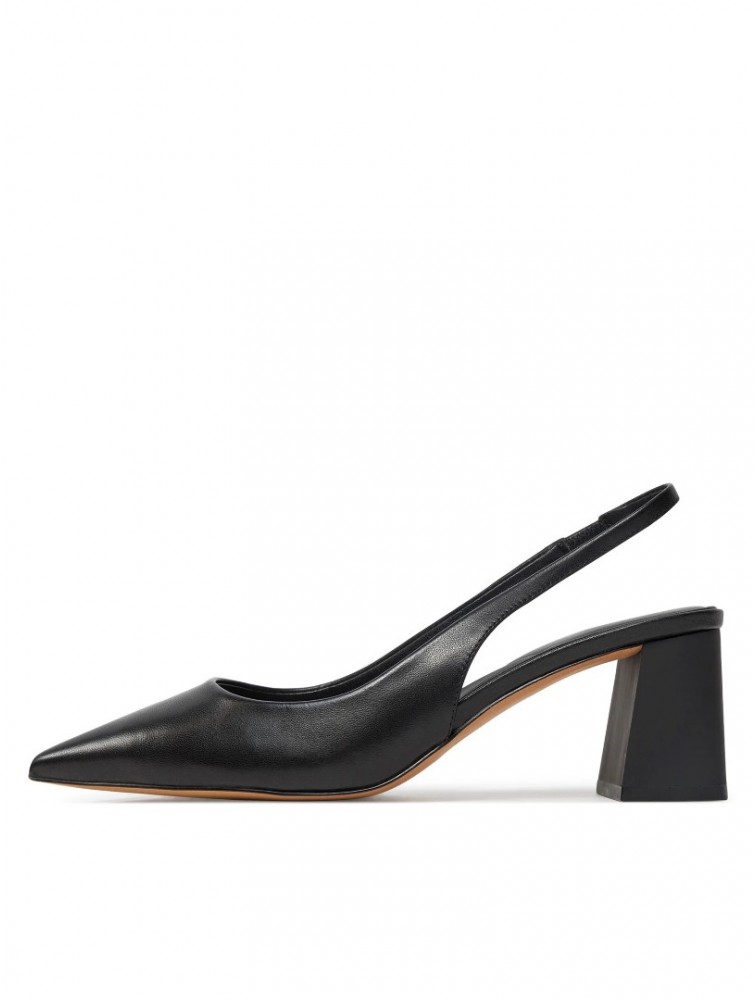 ALDO ULIANA Μαύρη Γυναικεία Slingback Γόβα