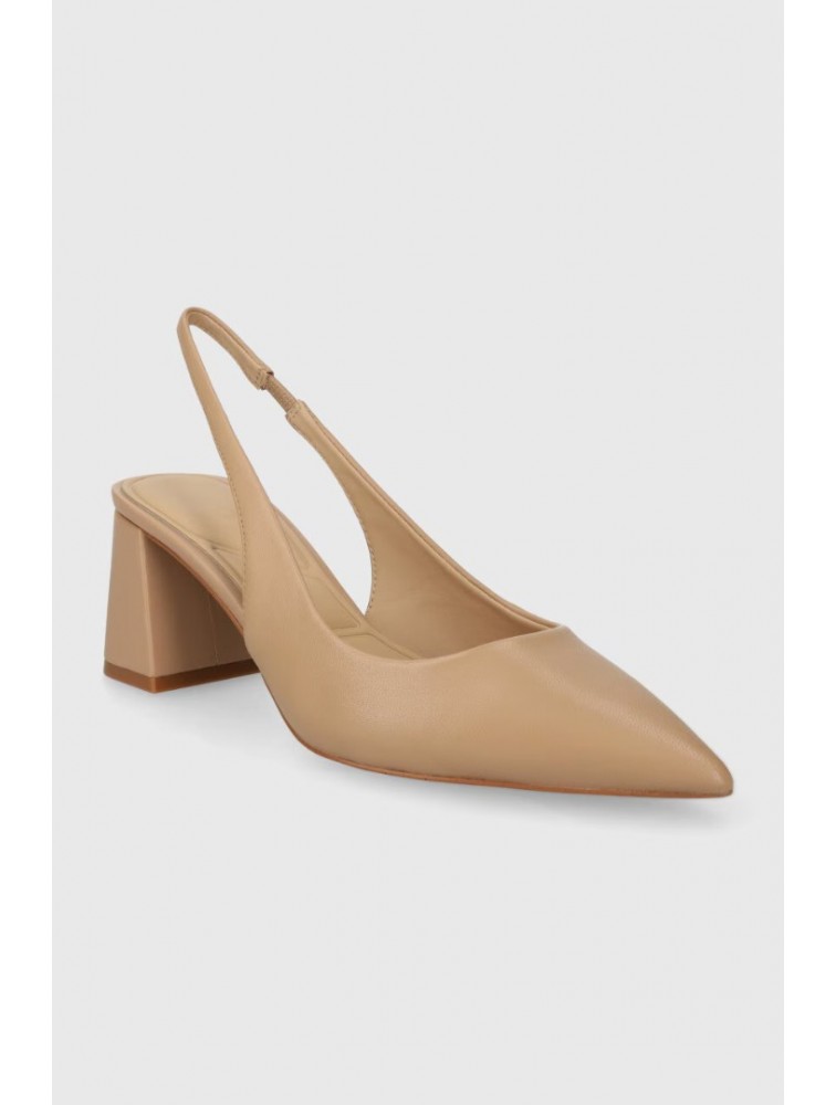 ALDO ULIANA Beige Women's Slingback Pumps