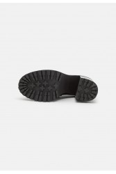 ALDO BIGSOUL Μαύρο δερμάτινο chunky loafer