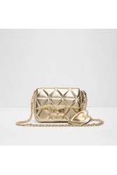 ALDO Bbellamini Gold Χρυσή Τσάντα Ώμου