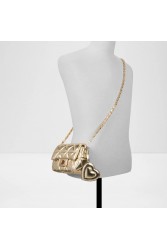 ALDO Bbellamini Gold Χρυσή Τσάντα Ώμου