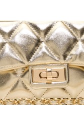 ALDO Bbellamini Gold Χρυσή Τσάντα Ώμου