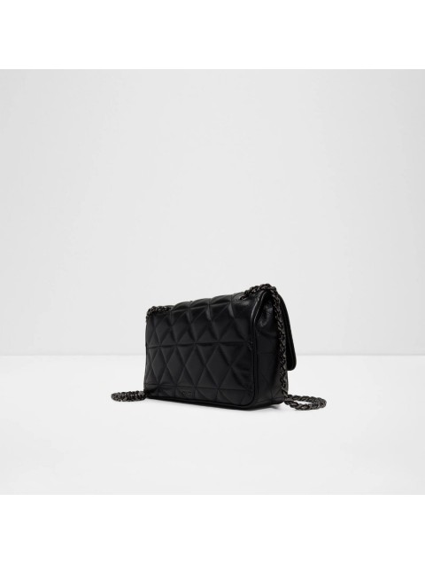 ALDO Bellabag Black Μαύρη Τσάντα Ώμου
