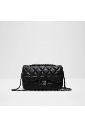 ALDO Bellabag Black Μαύρη Τσάντα Ώμου