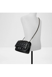 ALDO Bellabag Black Μαύρη Τσάντα Ώμου