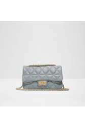 ALDO Bellabag Denim Μεταλλιζέ Τζιν Τσάντα Ώμου