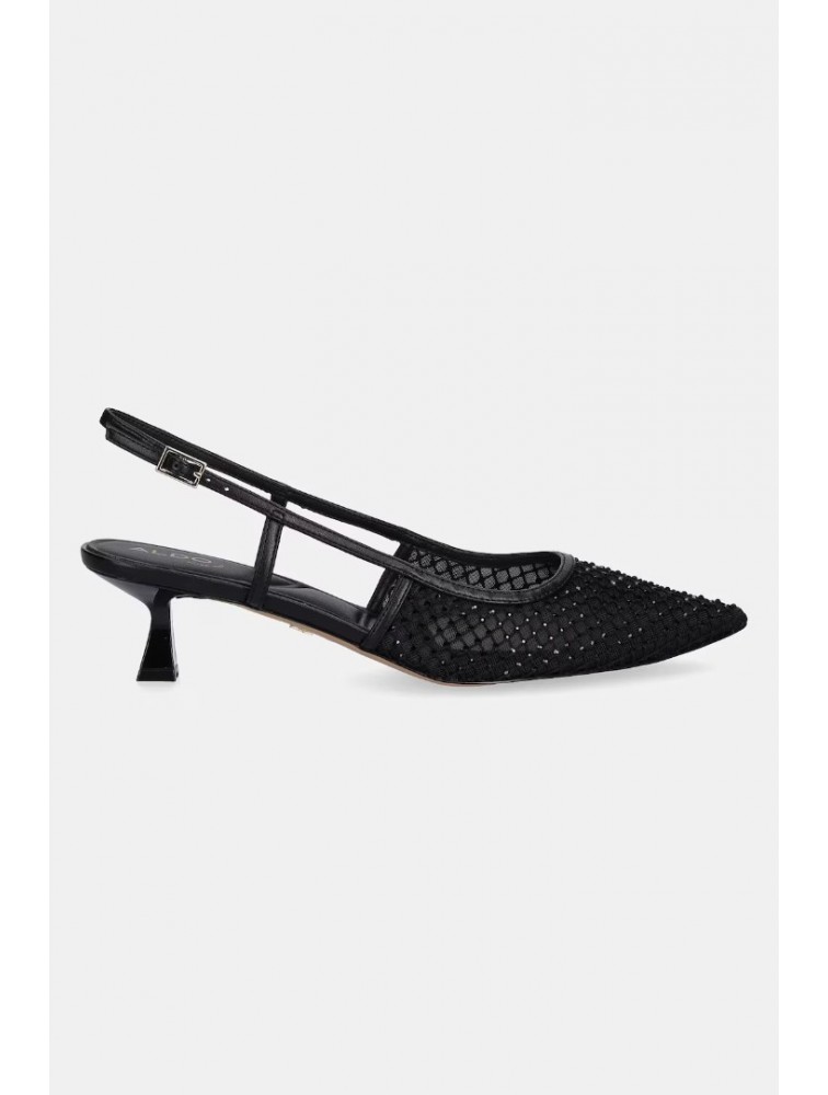 ALDO ELEGANT Black Women's Pumps With Rhinestones