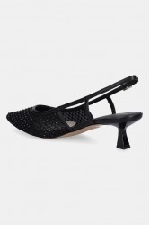 ALDO ELEGANT Black Women's Pumps With Rhinestones