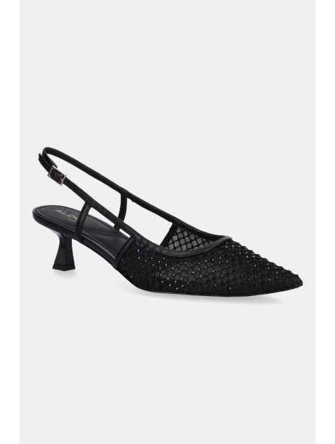ALDO ELEGANT Black Women's Pumps With Rhinestones