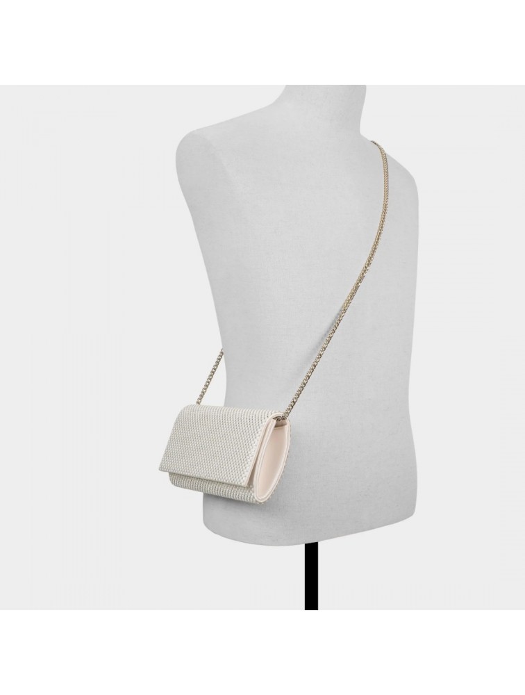 ALDO Fahari Ecru Women's Clutch