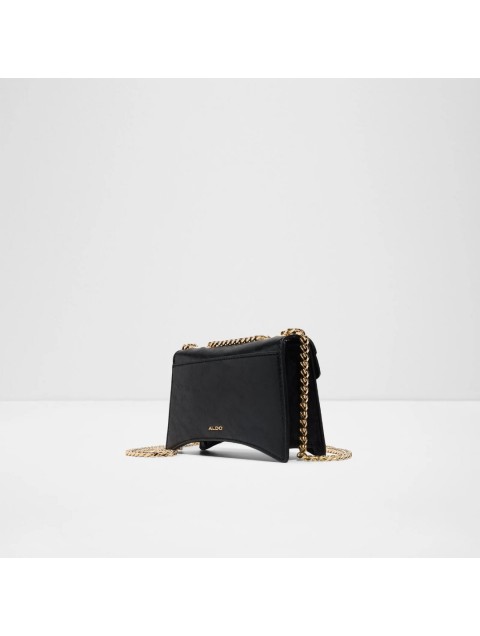 ALDO Fortuna Black Μαύρη Τσάντα Ώμου