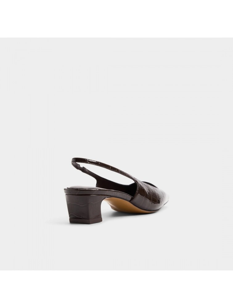 ALDO Harretta Καφέ Κροκό Slingback Γόβες