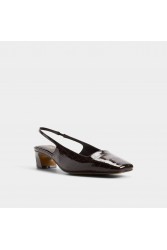 ALDO Harretta Καφέ Κροκό Slingback Γόβες