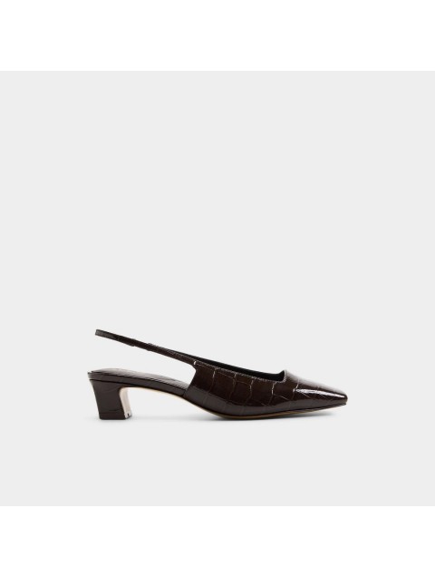 ALDO Harretta Καφέ Κροκό Slingback Γόβες