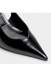 ALDO Jenadine Μαύρες Λουστρίνι Slingback Γόβες