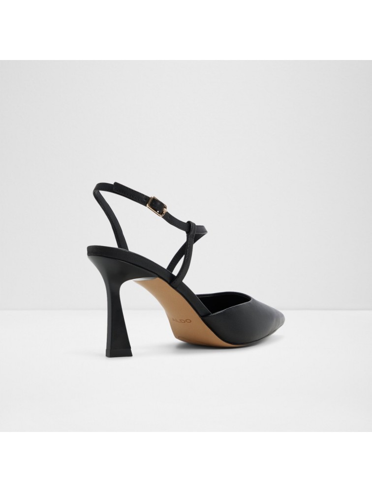 ALDO Julez Black Leather Women's Heels