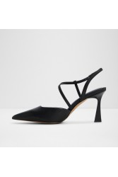 ALDO Julez Black Leather Women's Heels