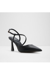ALDO Julez Black Leather Women's Heels