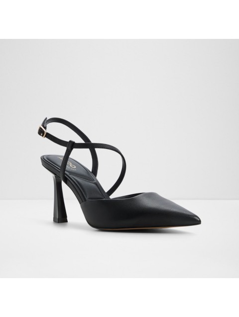 ALDO Julez Black Leather Women's Heels