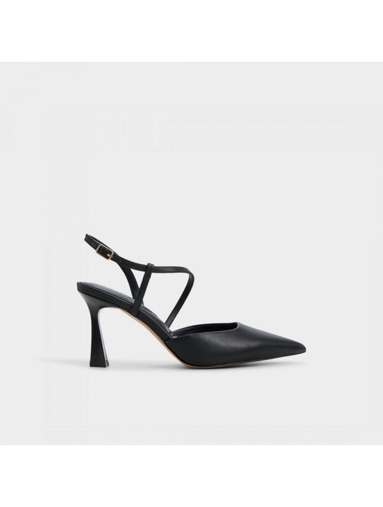 ALDO Julez Black Leather Women's Heels