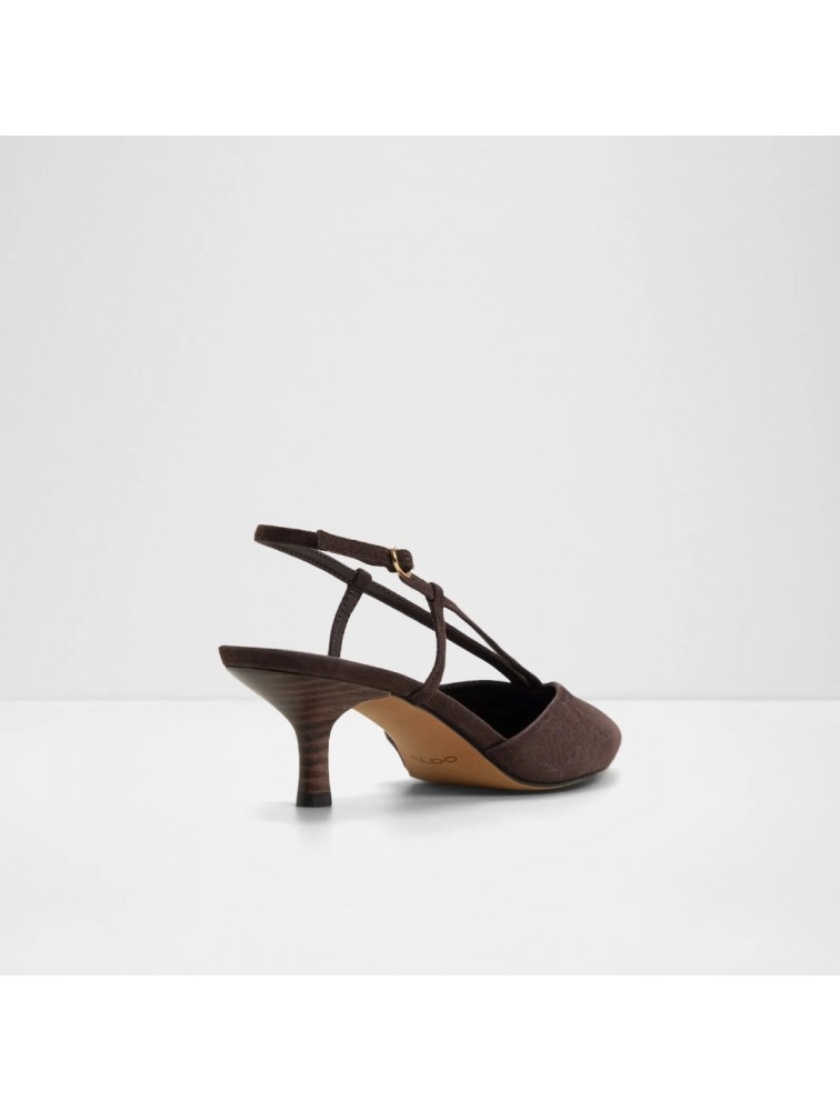 ALDO Kaylin Καφέ Suede Slingback Γόβες
