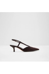 ALDO Kaylin Καφέ Suede Slingback Γόβες