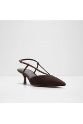 ALDO Kaylin Καφέ Suede Slingback Γόβες