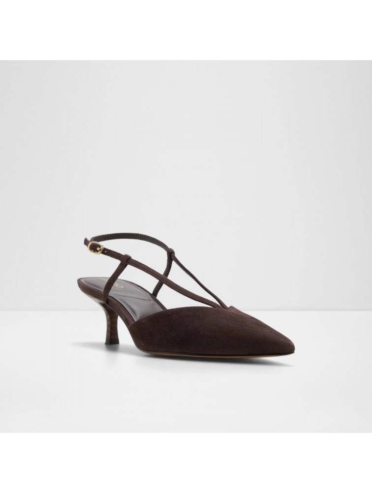 ALDO Kaylin Καφέ Suede Slingback Γόβες