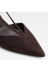 ALDO Kaylin Καφέ Suede Slingback Γόβες