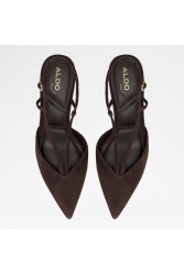 ALDO Kaylin Καφέ Suede Slingback Γόβες