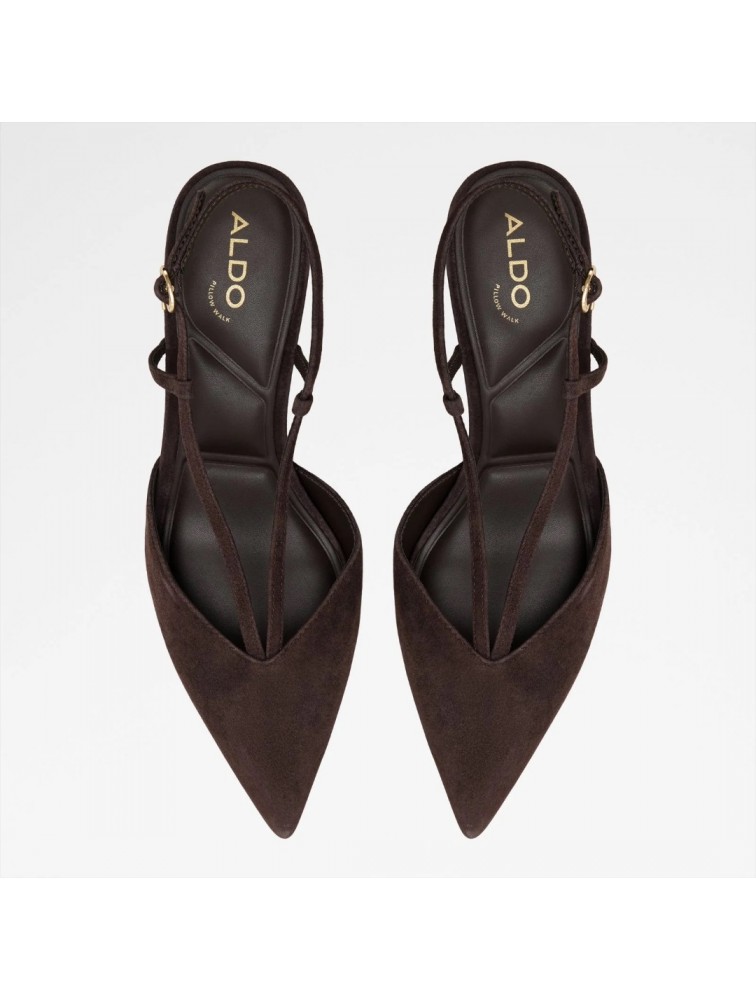 ALDO Kaylin Καφέ Suede Slingback Γόβες