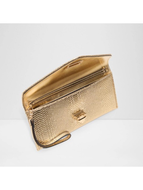 ALDO Liliana Gold Women's Clutch