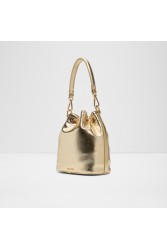 ALDO Lluxegem Χρυσό Μεταλλιζέ Γυναικείο Bucket Bag