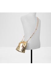 ALDO Lluxegem Χρυσό Μεταλλιζέ Γυναικείο Bucket Bag