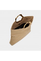 ALDO Lustrabagg Χρυσό Clutch Τσάντα Ώμου