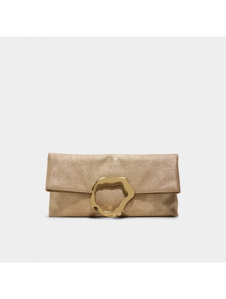 ALDO Lustrabagg Χρυσό Clutch Τσάντα Ώμου