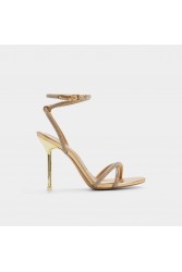 ALDO Manealden Gold Women's Sandals with Rhinestones