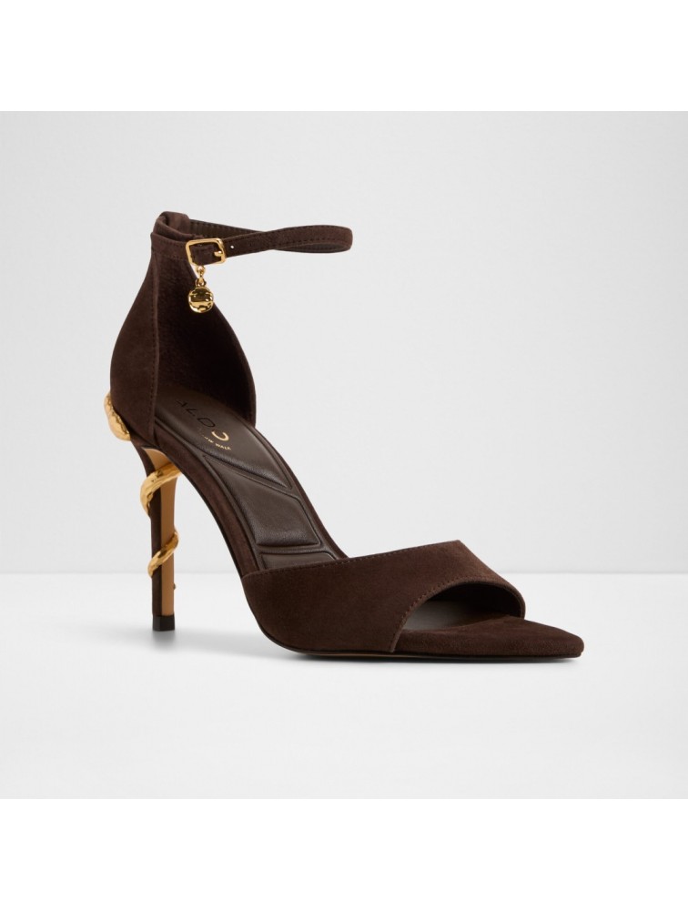 ALDO Medeza Καφέ Γυναικεία Σουέντ Πέδιλα